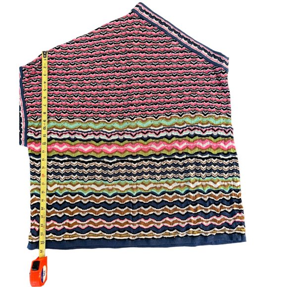 NWOT M Missoni 1 Shoulder  Multi-Colored Tunic top Size 40 (Italian) Size 4 US - Picture 7 of 10